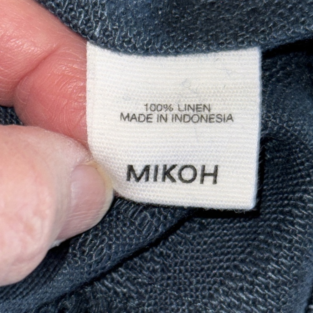 NWT Mikoh Dark Teal Linen Shorts - Picture 4 of 4